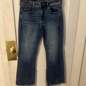 American Eagle Outfitters Medium Wash kick boot